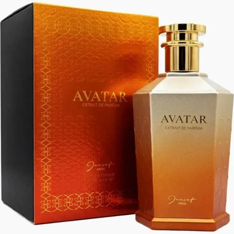 اکستریت د پرفیوم ژکساف مدل Avatarحجم 100 میلیلیتر با رایحه گرم و شیرین و ادویه ای