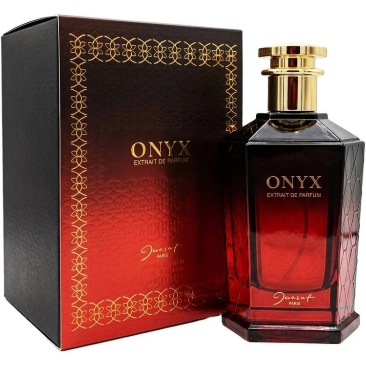 اکستریت د پرفیوم ژکساف مدل Onyx حجم 100 میلیلیتر با رایحه گرم و شیرین